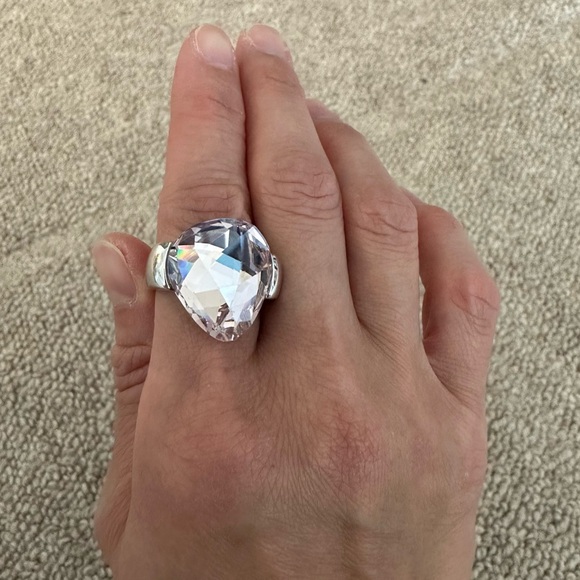 Swarovski Ring in light pink - Picture 4 of 5